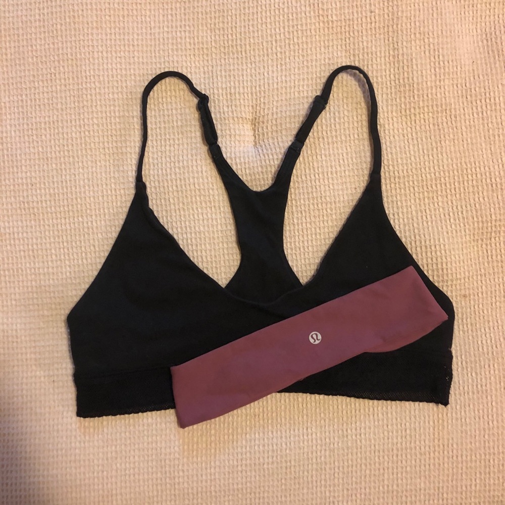 Lululemon bundle: Bralette and headband!